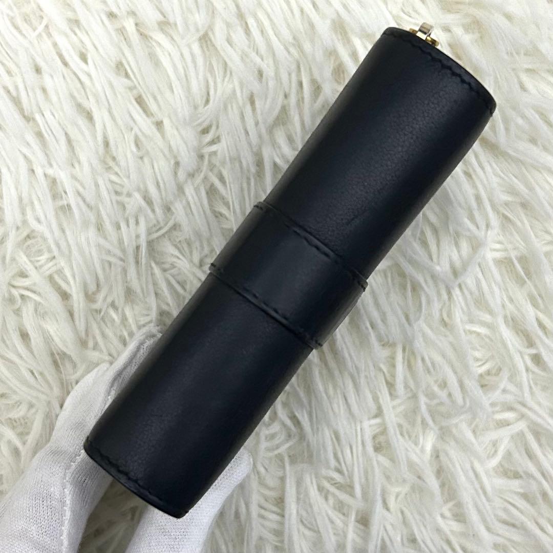 【美品】Saint Laurent カランドラ 財布 ブラック 二つ折り財布