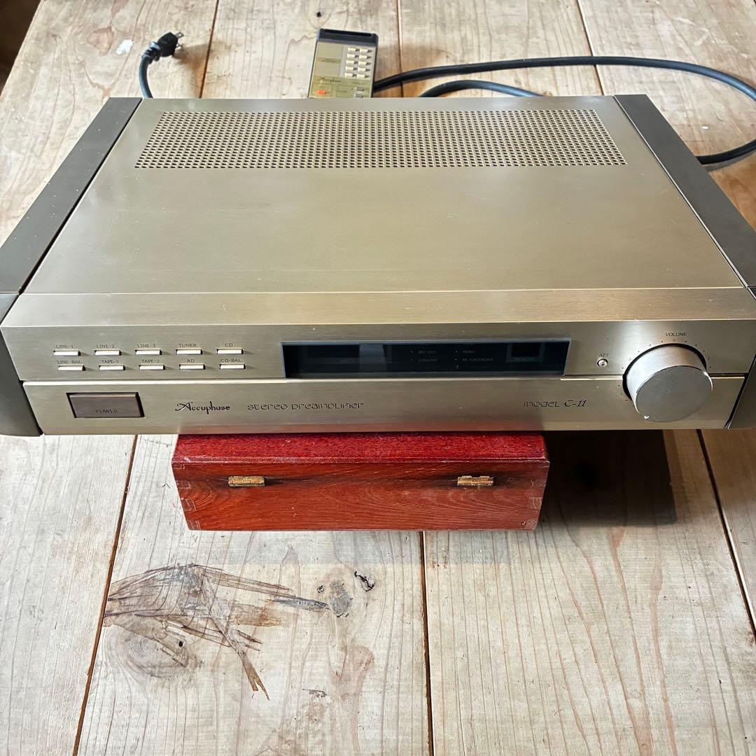 【即決可】Accuphase C-11 ステレオプリアンプ(送料込)