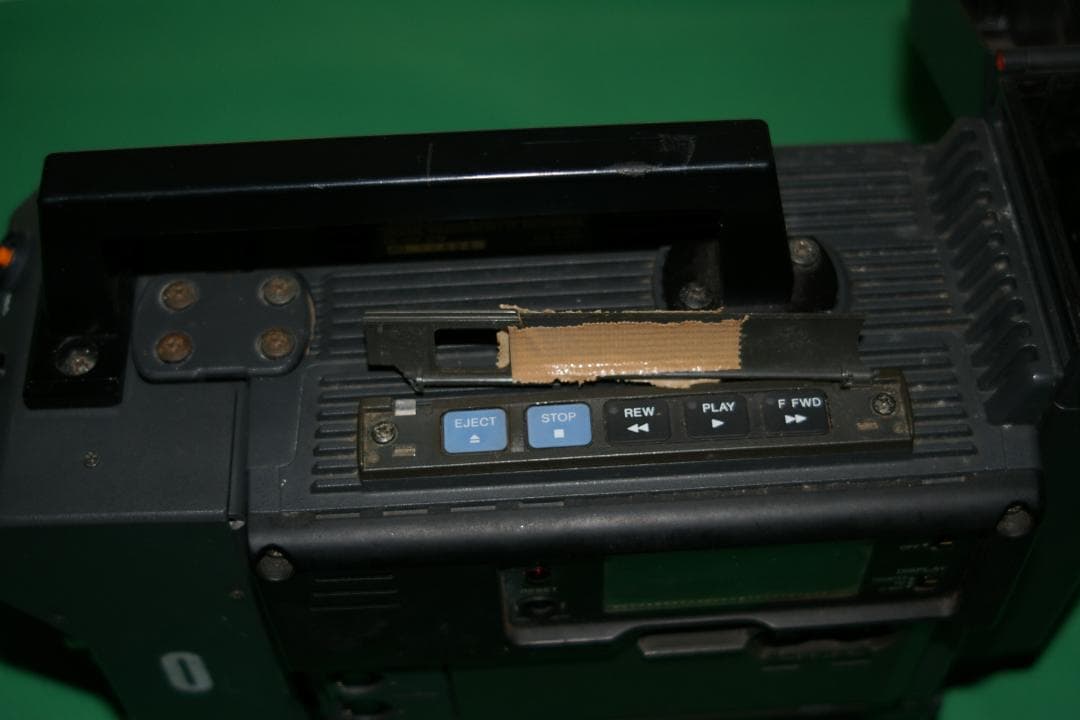 ソニーDVCAM　DSR-1とサンドレックVA-10ポータブル化ジャンク品