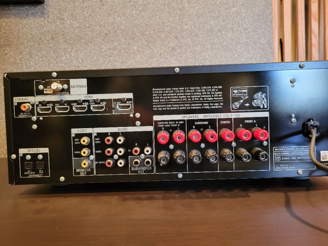 土日限定セール　マルチチャンネルインテグレートアンプ STR-DH740