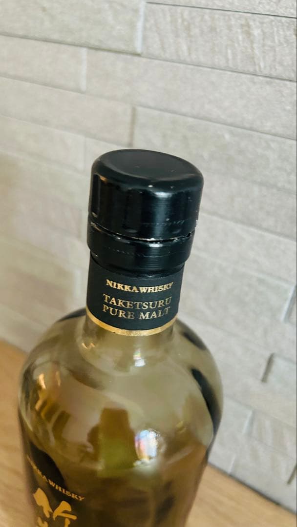 空瓶　ニッカウヰスキー 竹鶴 25年 ピュアモルト 750ml