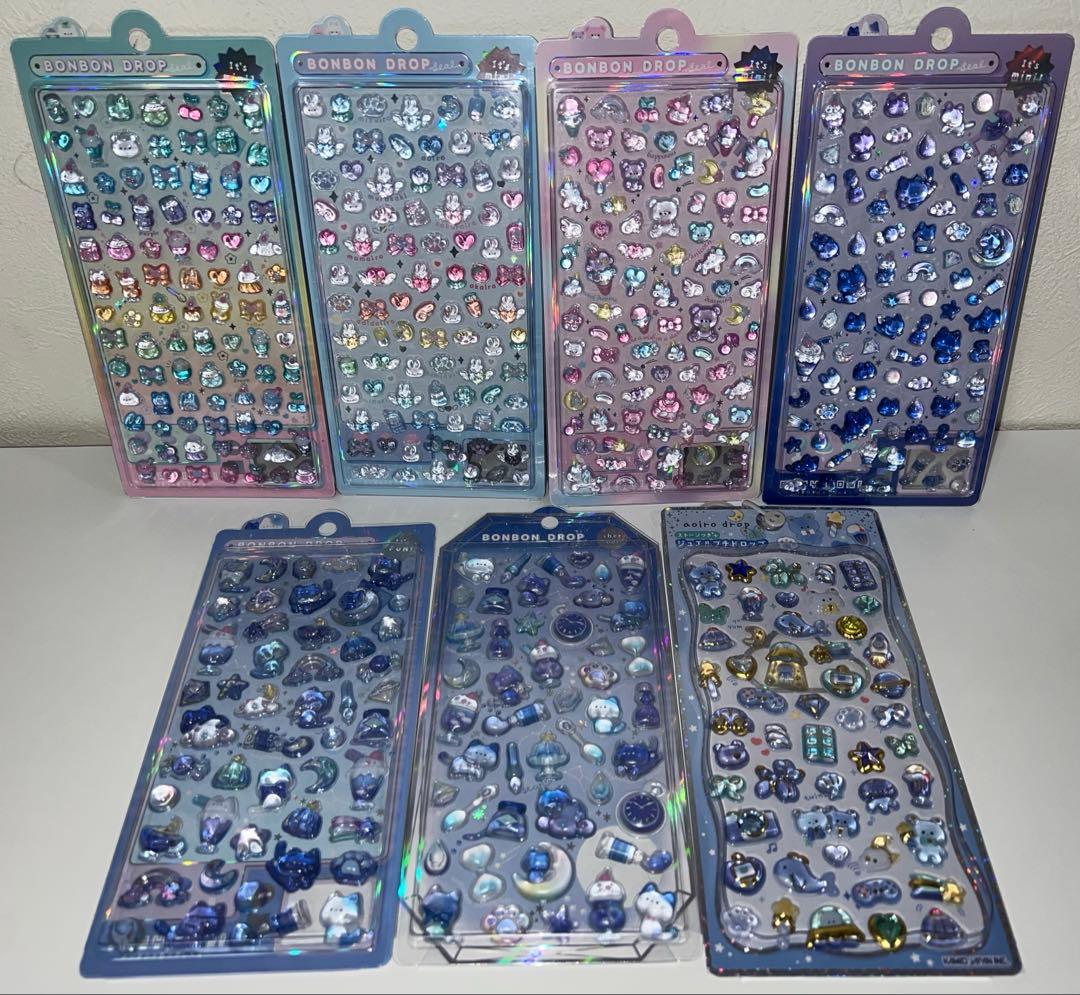 【正規品】ボンボンドロップシール ７枚セット