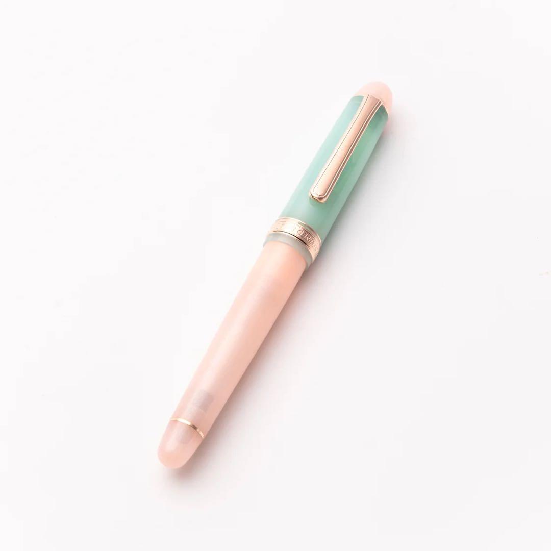 【字幅F】八文字屋 秋桜 akizakura 万年筆 新品未使用