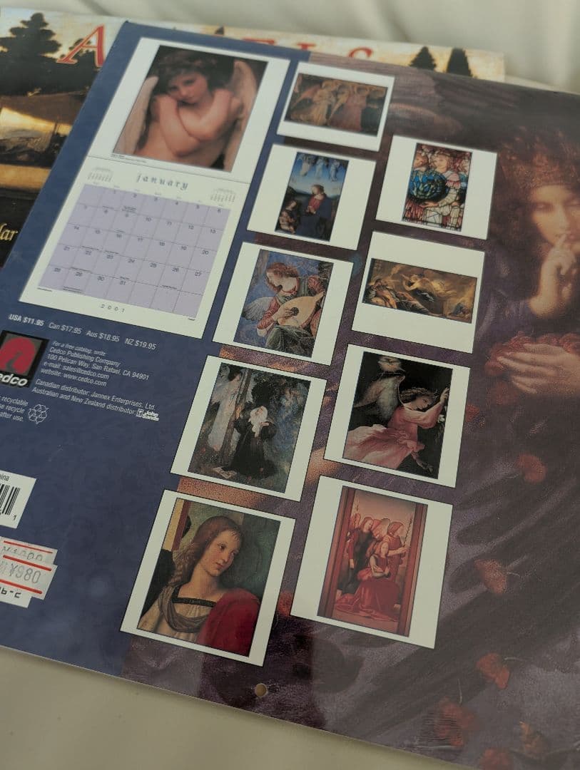 つよっぷB715 入手困難 エンジェル 天使 壁掛けカレンダー