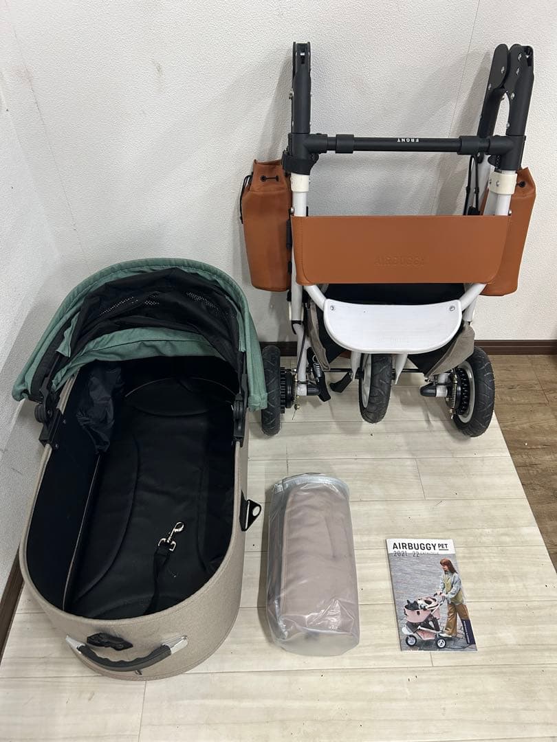 専用　AIRBUGGY DOME3 Lペットカート ブラウンClover