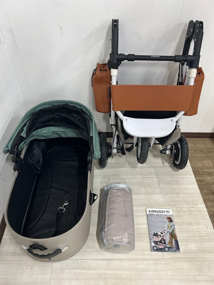 専用　AIRBUGGY DOME3 Lペットカート ブラウンClover