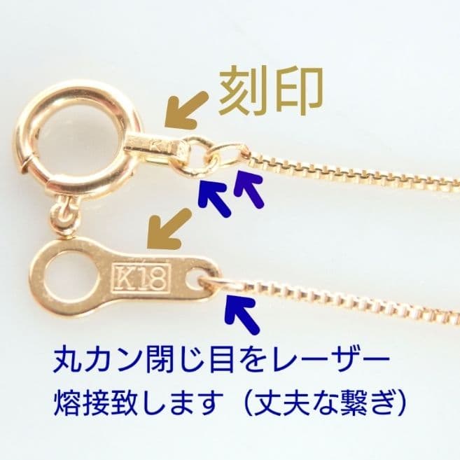 ◡̈⃝✩H&Y✩◡̈⃝様　k18アンクレット　ベネチアンチェーン　0.5㎜