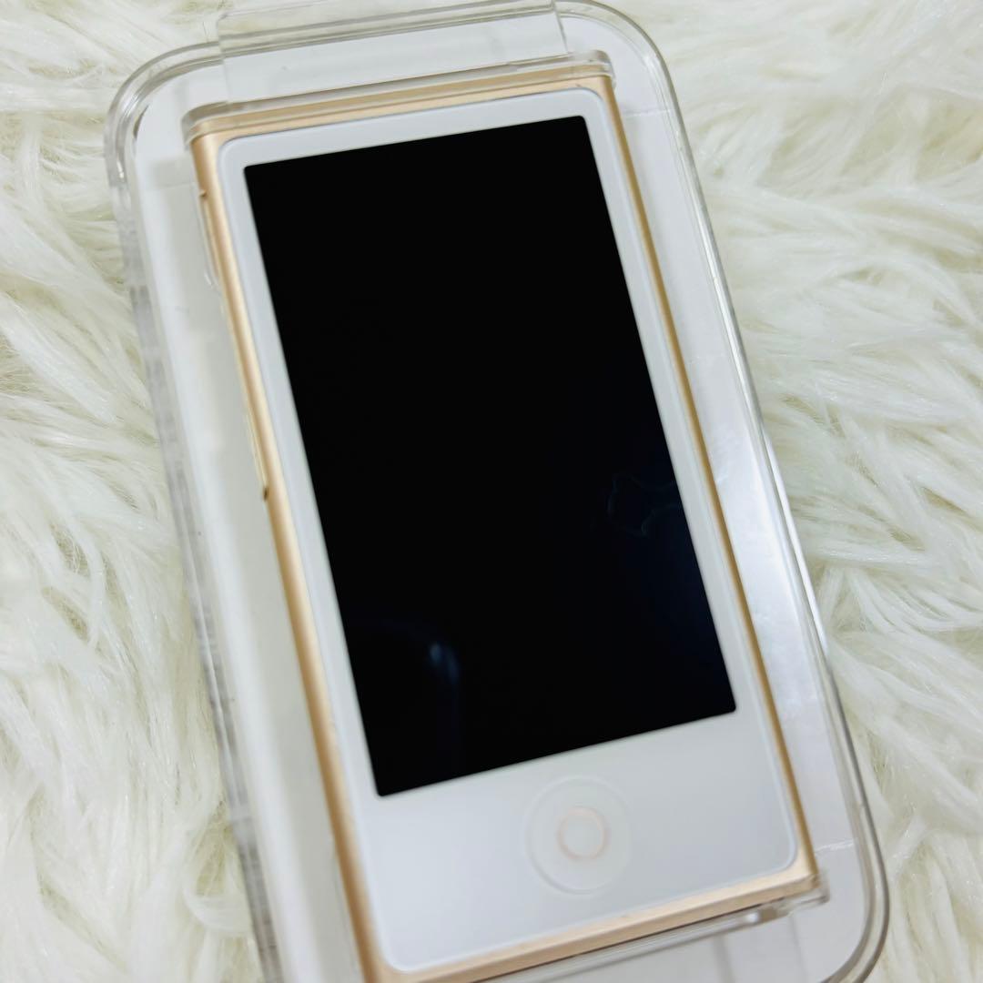 Apple iPod nano ゴールド　16GB 第7世代　本体　極美品