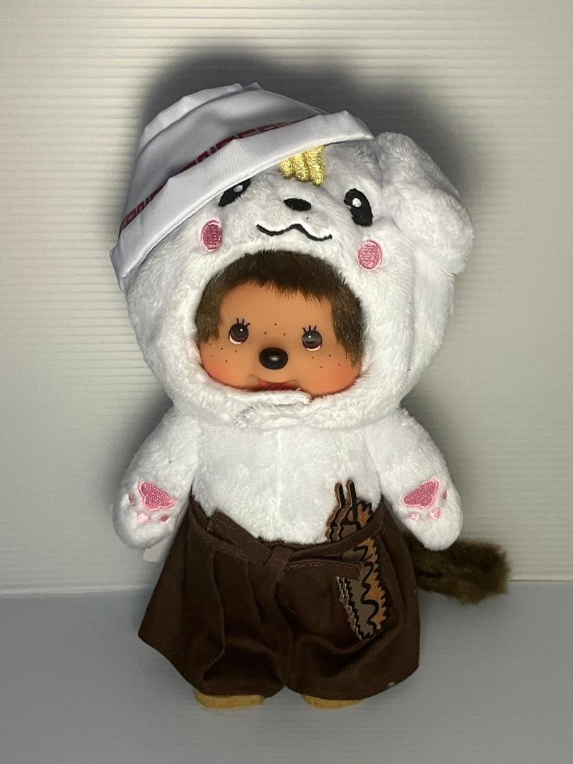 【ご当地限定品】さのまる × モンチッチ Sサイズ ぬいぐるみ（黄）