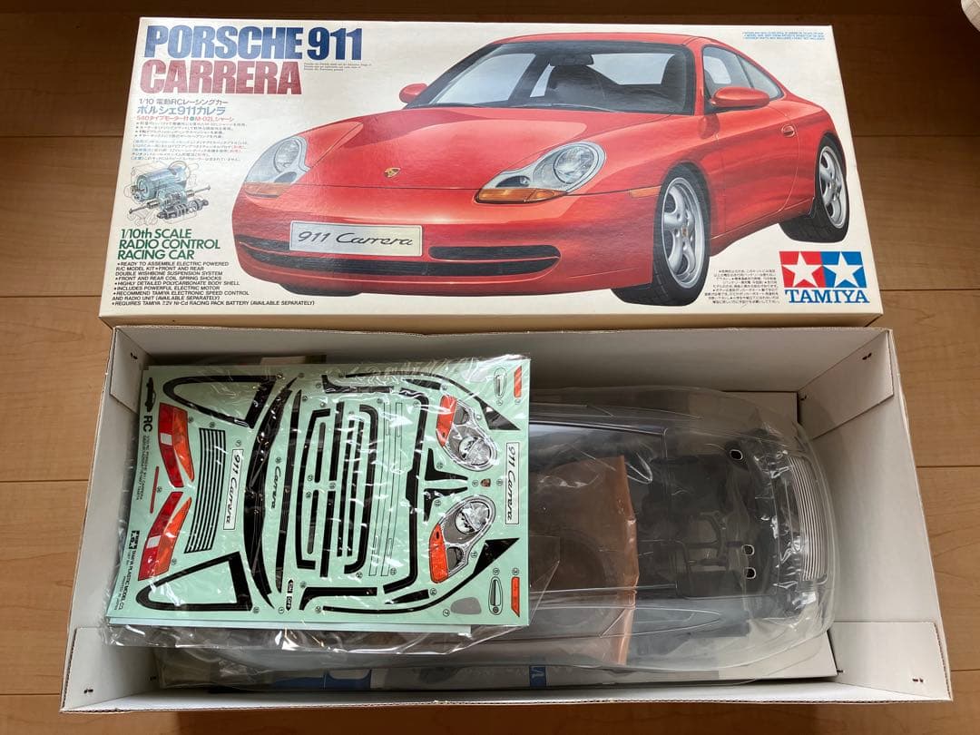 TAMIYA タミヤ 1/10 Rc 電動ラジコン ポルシェ　911 カレラ