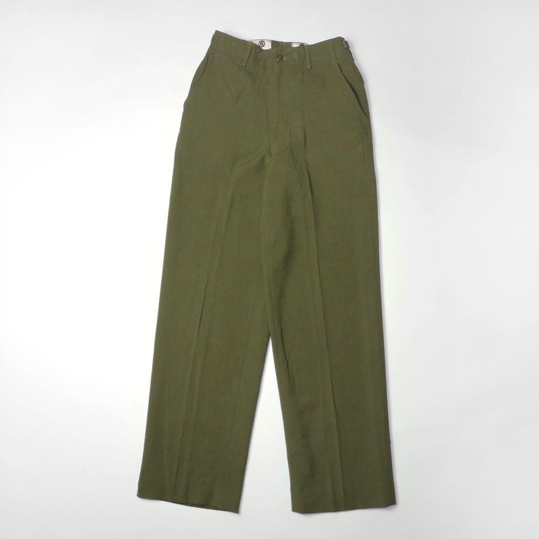 デッド50sビンテージM-1951ミリタリー米軍ウールパンツ トラウザーズ軍物S