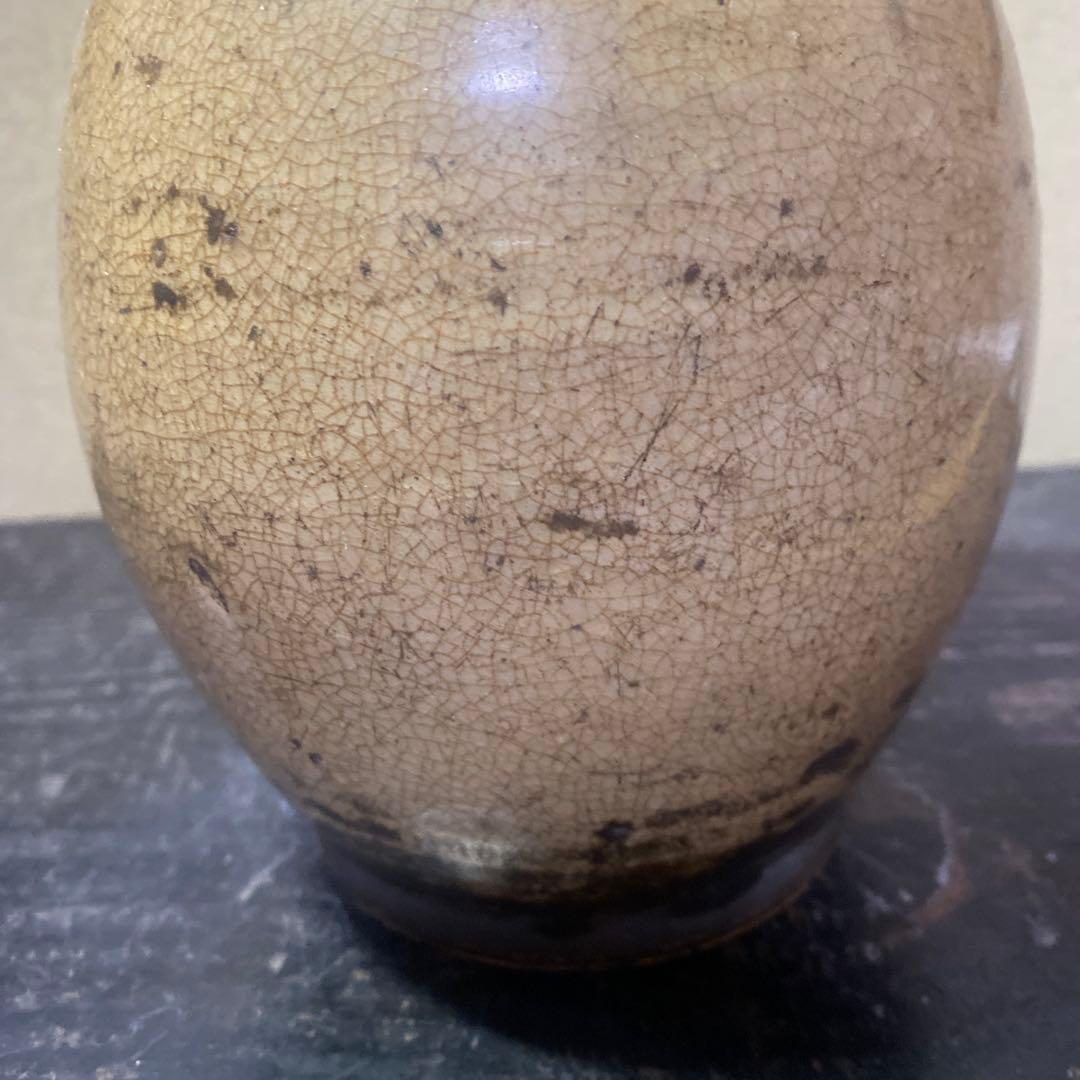 黄瀬戸徳利　20cm12cm