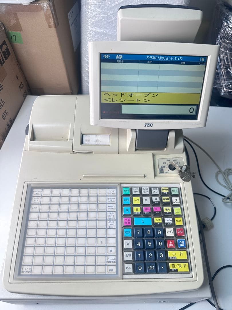 電子レジスター　東芝TEC FS-2055