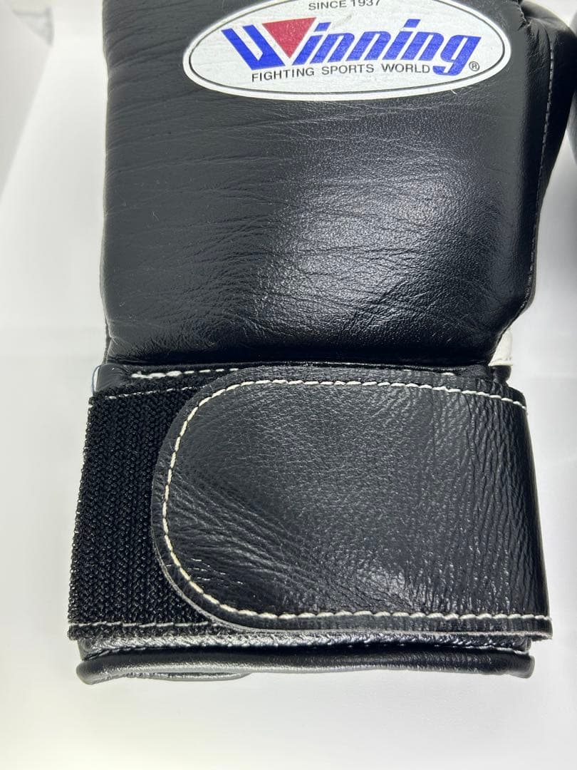 Winning ウイニング 6オンス 黒 お子様 女性 練習用ボクシンググローブ