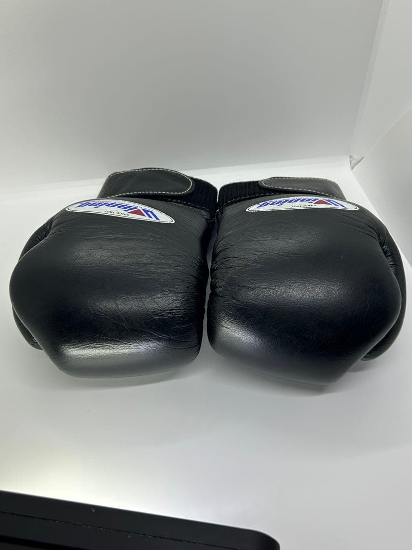 Winning ウイニング 6オンス 黒 お子様 女性 練習用ボクシンググローブ