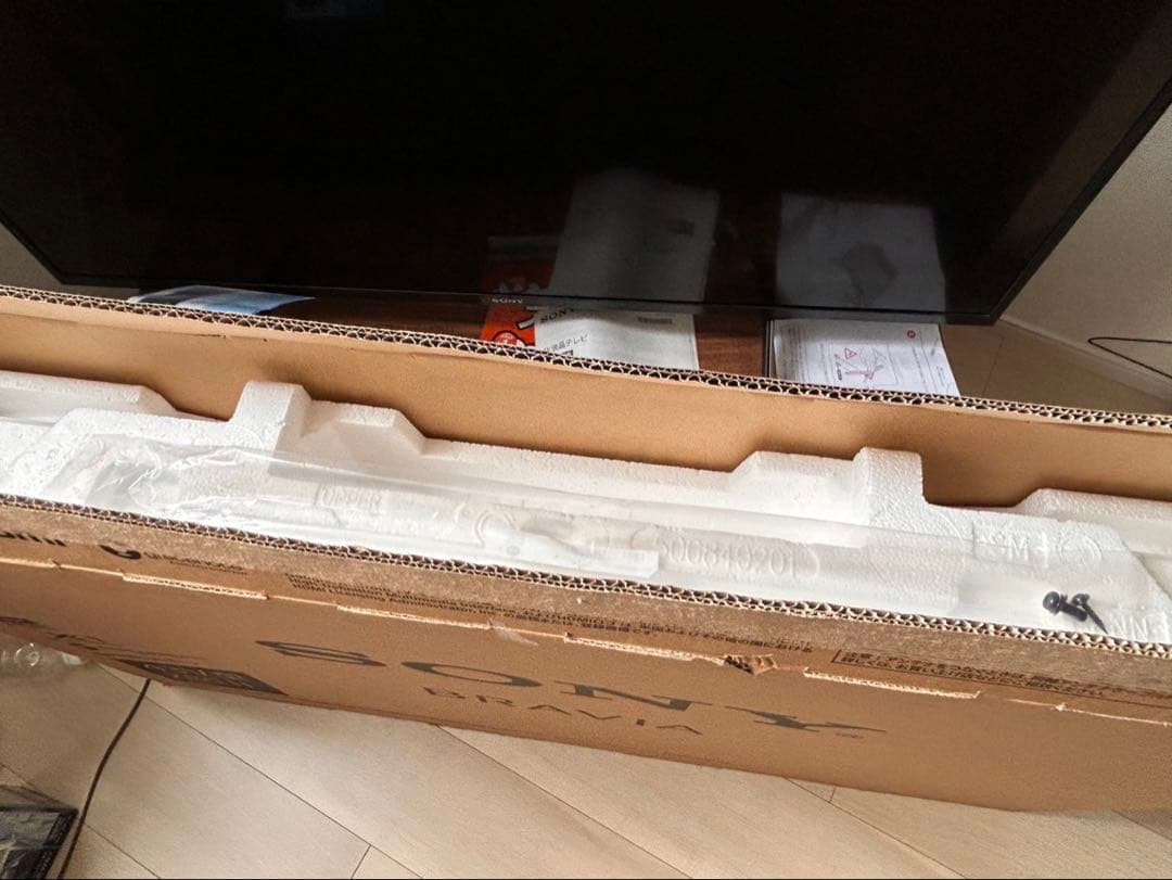 SONY BRAVIA 4K液晶テレビ 本体　ジャンク