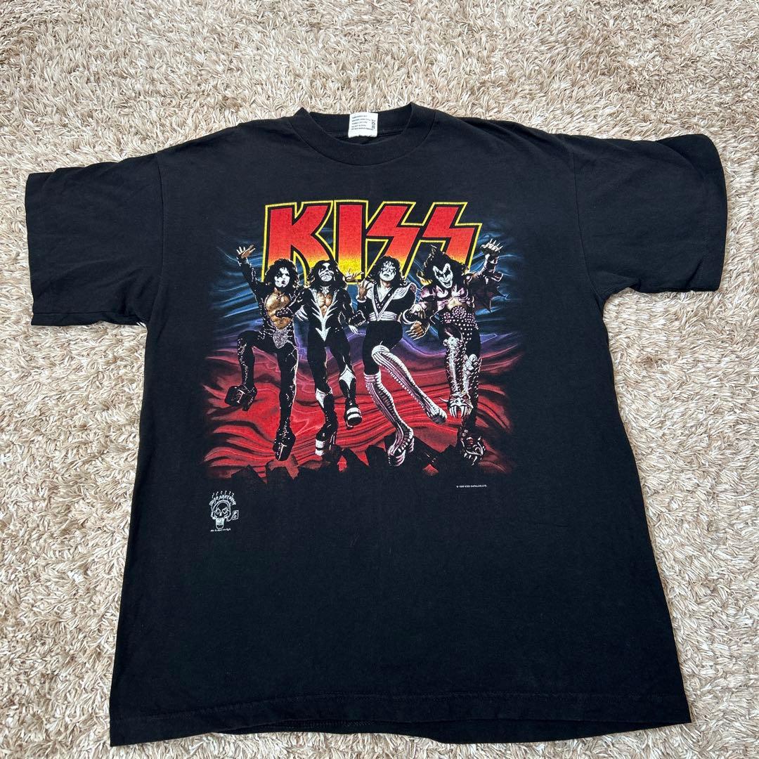 購*す様 KISS デストロイヤー20周年記念 Tシャツ 黒 vintage