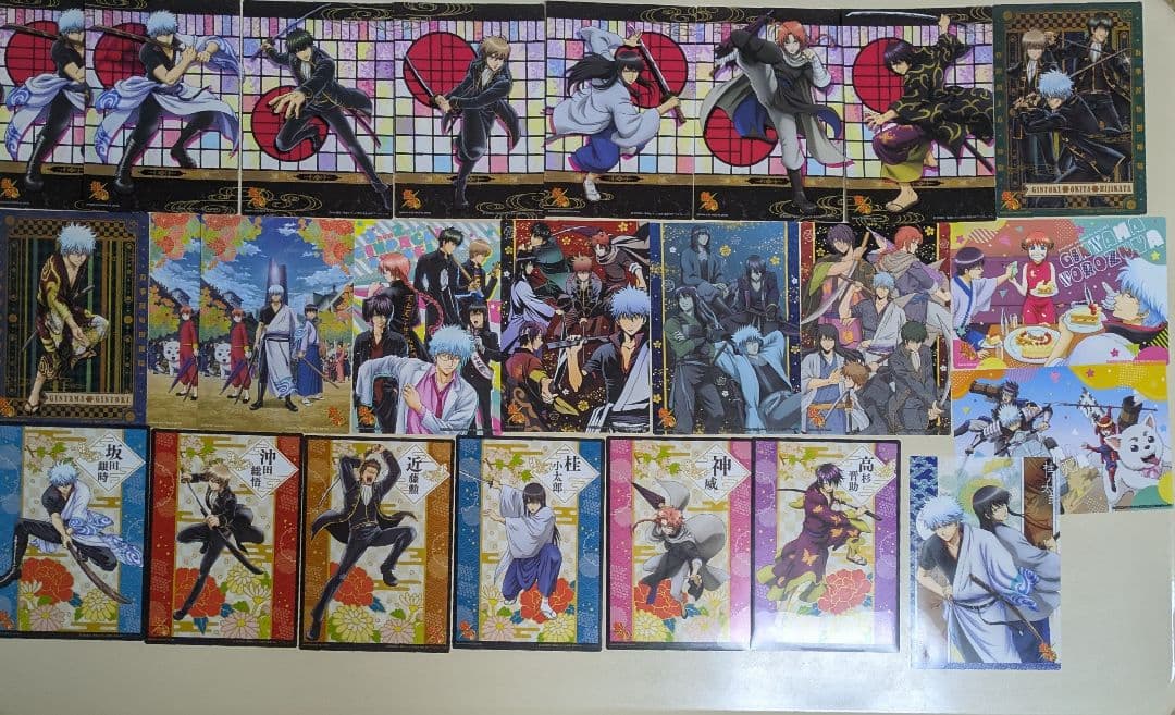 銀魂 クリアファイル クリアポスター まとめ売り