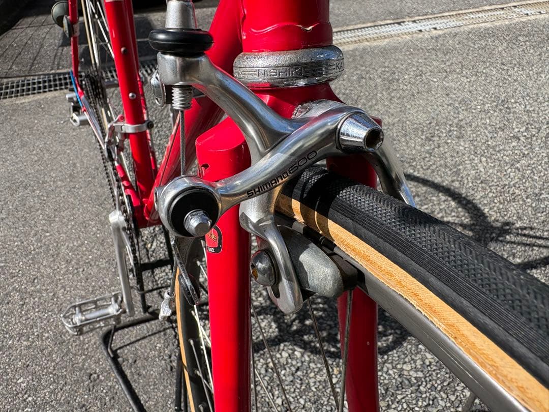 a*r様 80'S純国産ビンテージクロモリロード シマノ600 ニシキ 超軽量