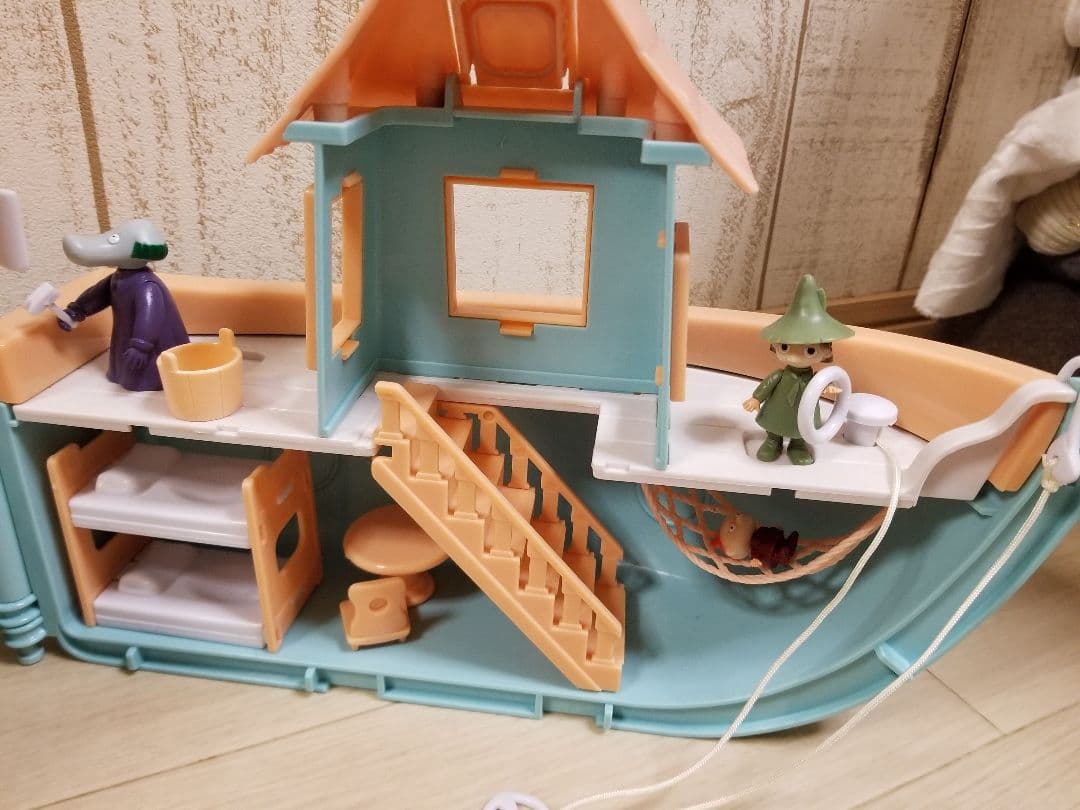 ムーミンmoominボートハウス船Martinexマルティネックス北欧おもちゃ