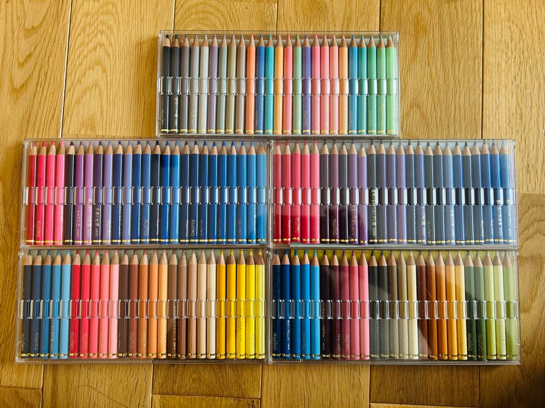 フェリシモ　ミニ色鉛筆　525本