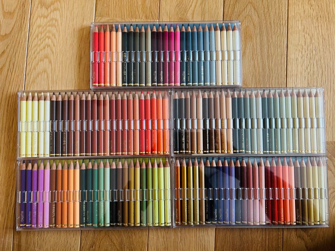 フェリシモ　ミニ色鉛筆　525本