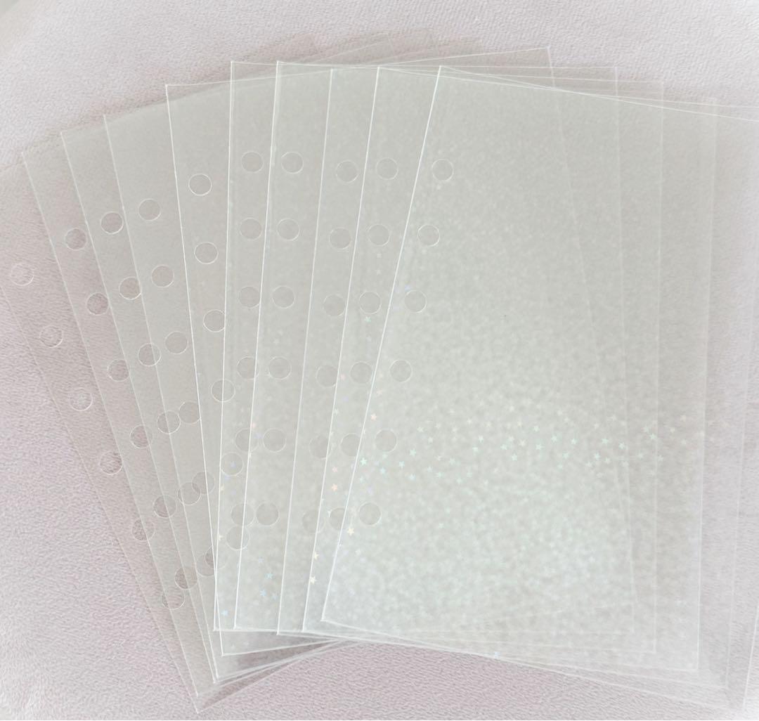 シール帳 A6リフィルのみ10枚