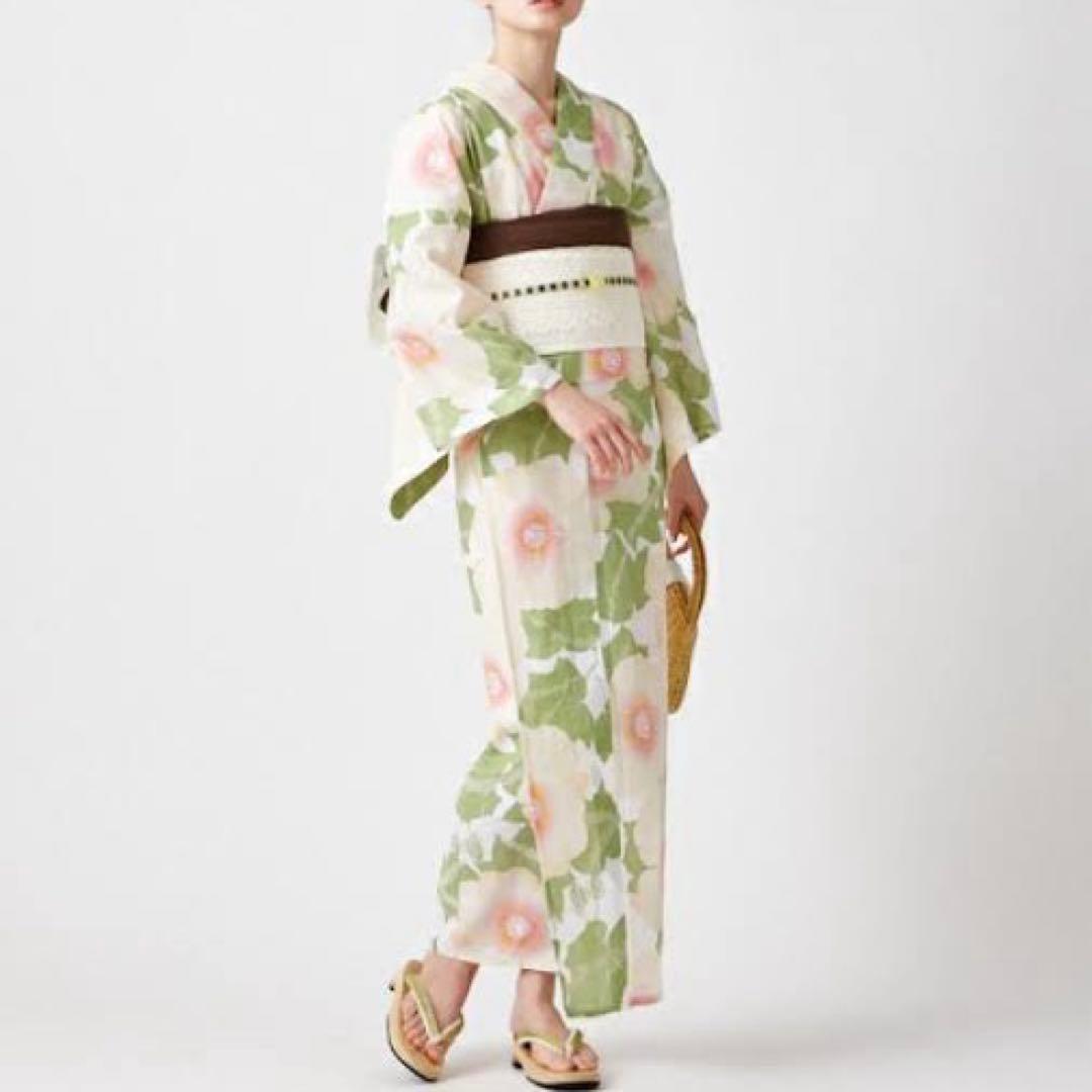 新品未開封　単品 浴衣「夏芙蓉 」ふりふ 紫織庵　ゆかた