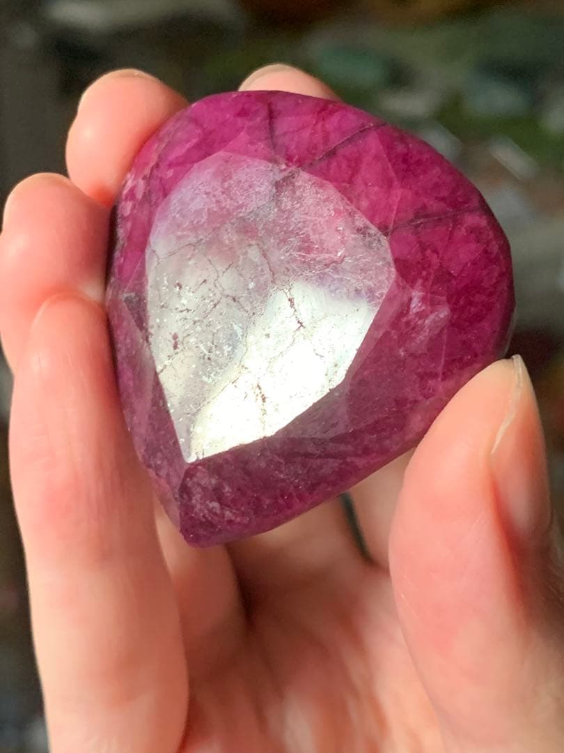 特大天然ルビー　コランダム　219ct 恋愛運　パワーストーン　ルース　根付