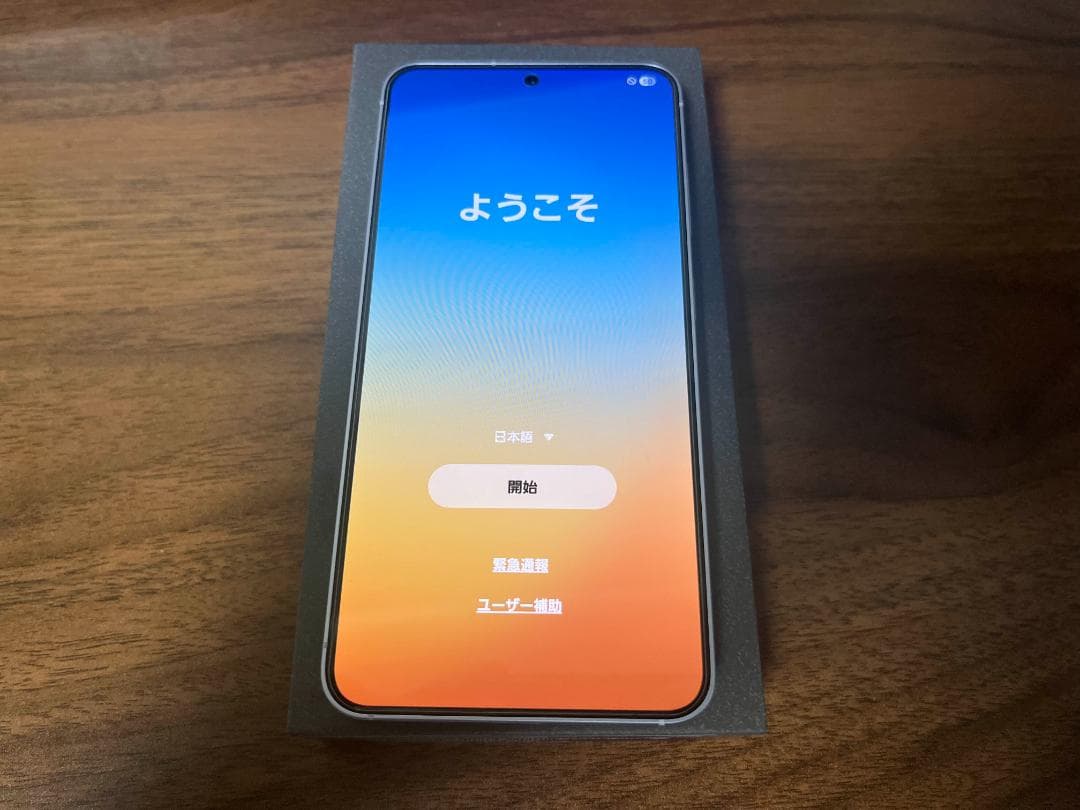 [美品] GALAXY S25 256GB アイシーブルー