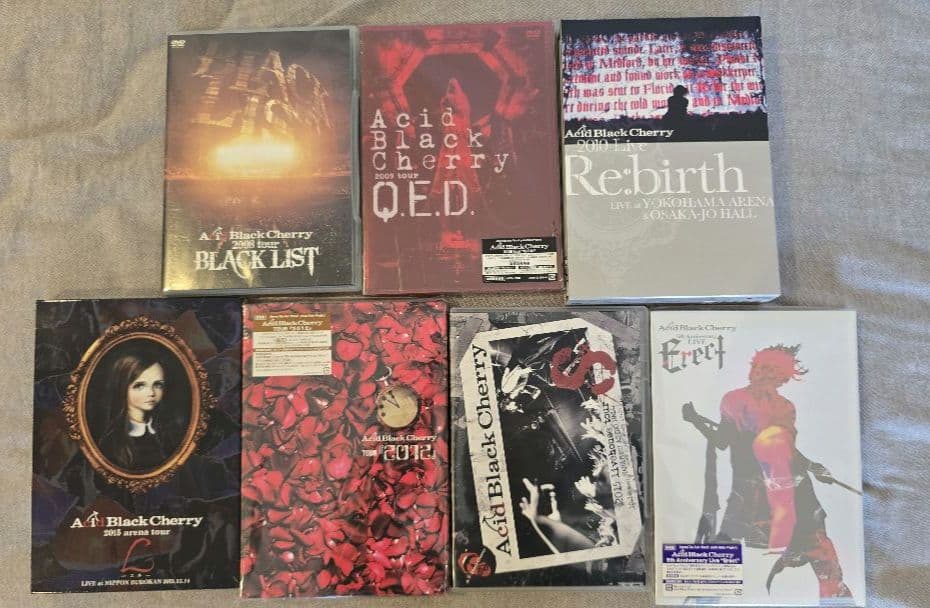 Acid Black Cherry ライブDVDセット