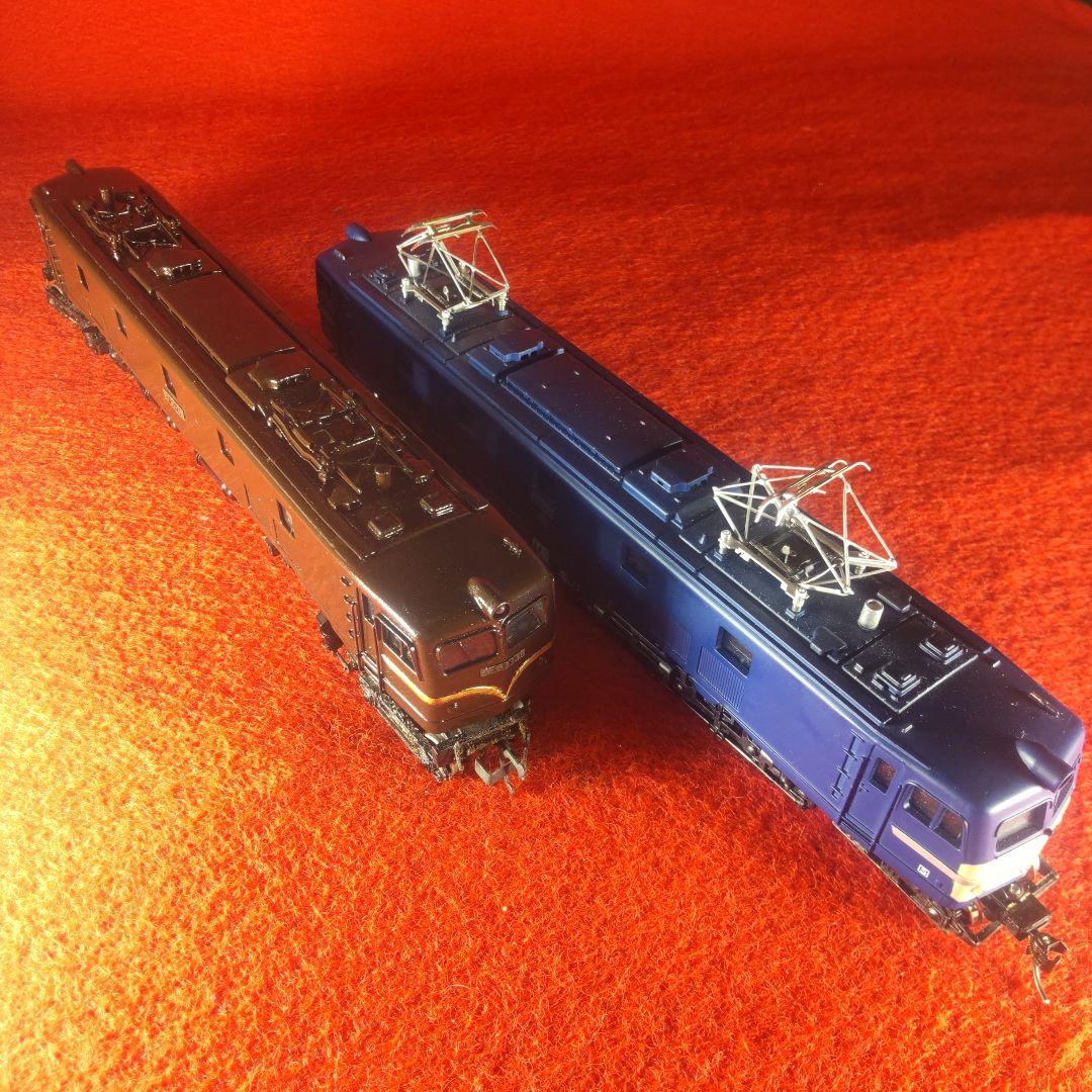 ＥＦ58、2台、天賞堂トミー、動作確認済み、電気機関車、HOゲージ