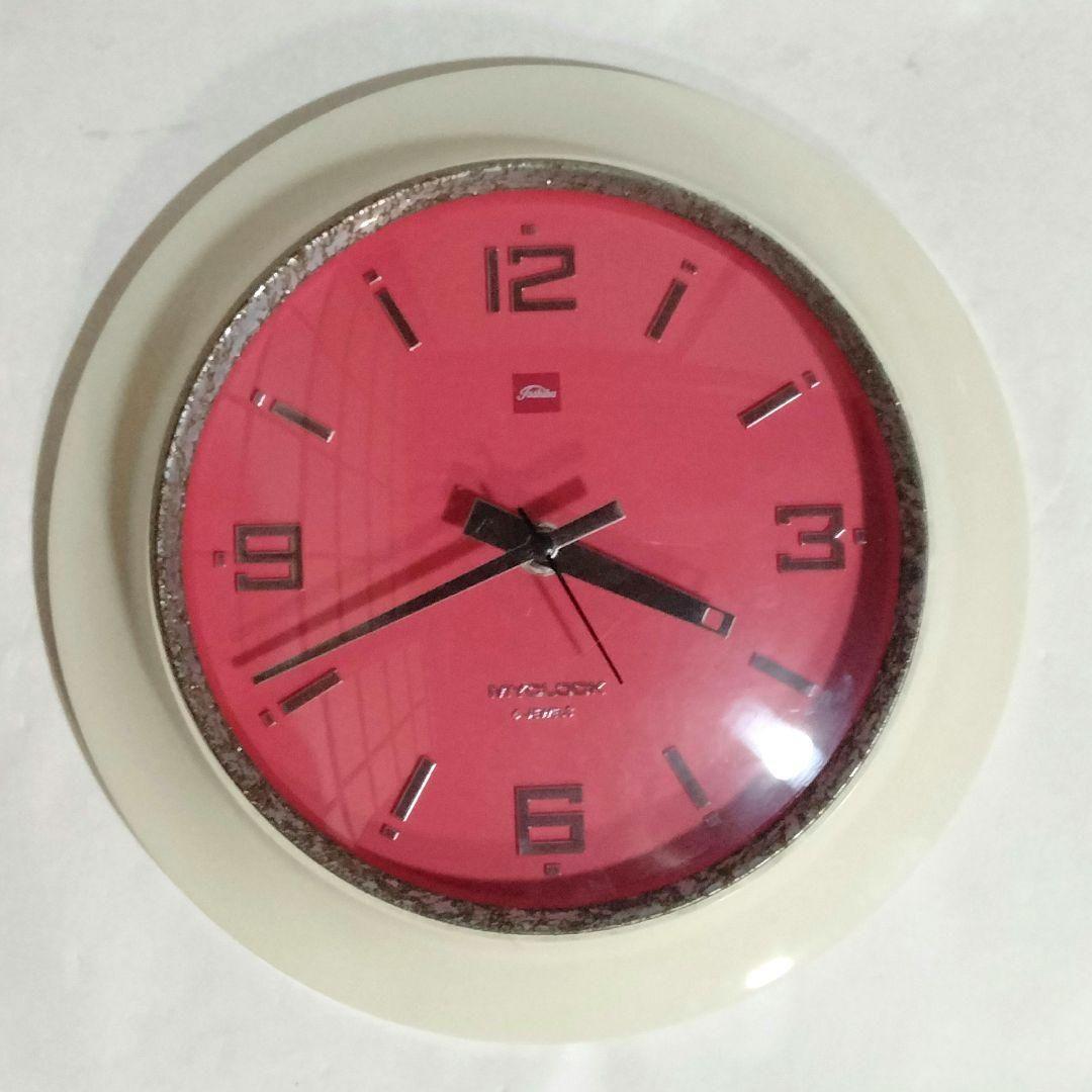 【動作品】東芝 TOSHIBA 掛け時計 アナログ レトロ アンティーク 希少品