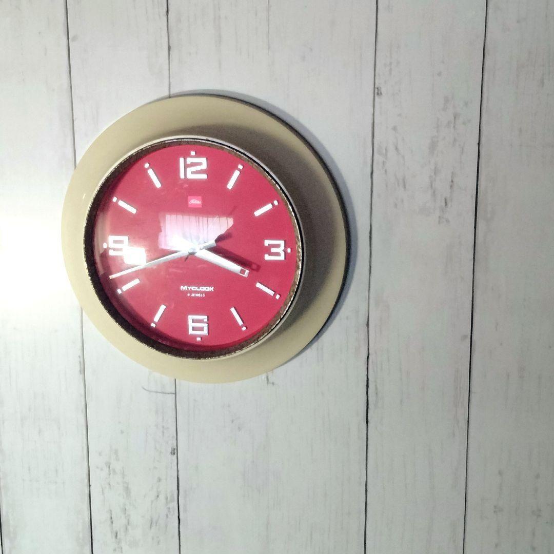 【動作品】東芝 TOSHIBA 掛け時計 アナログ レトロ アンティーク 希少品