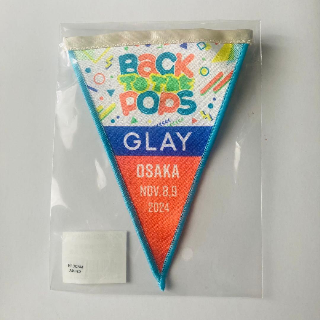 GLAY 会場限定ガーランドバッジ 大阪