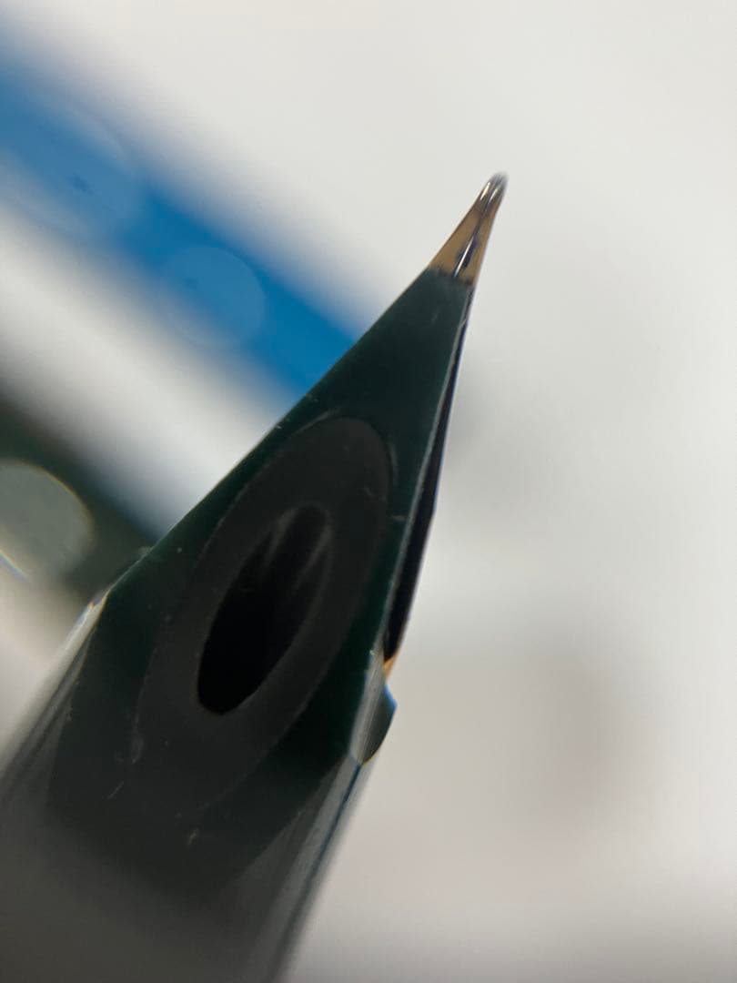 MONT BLANC 万年筆 ２点 おまとめ レトロ 青色 緑色 モンブラン