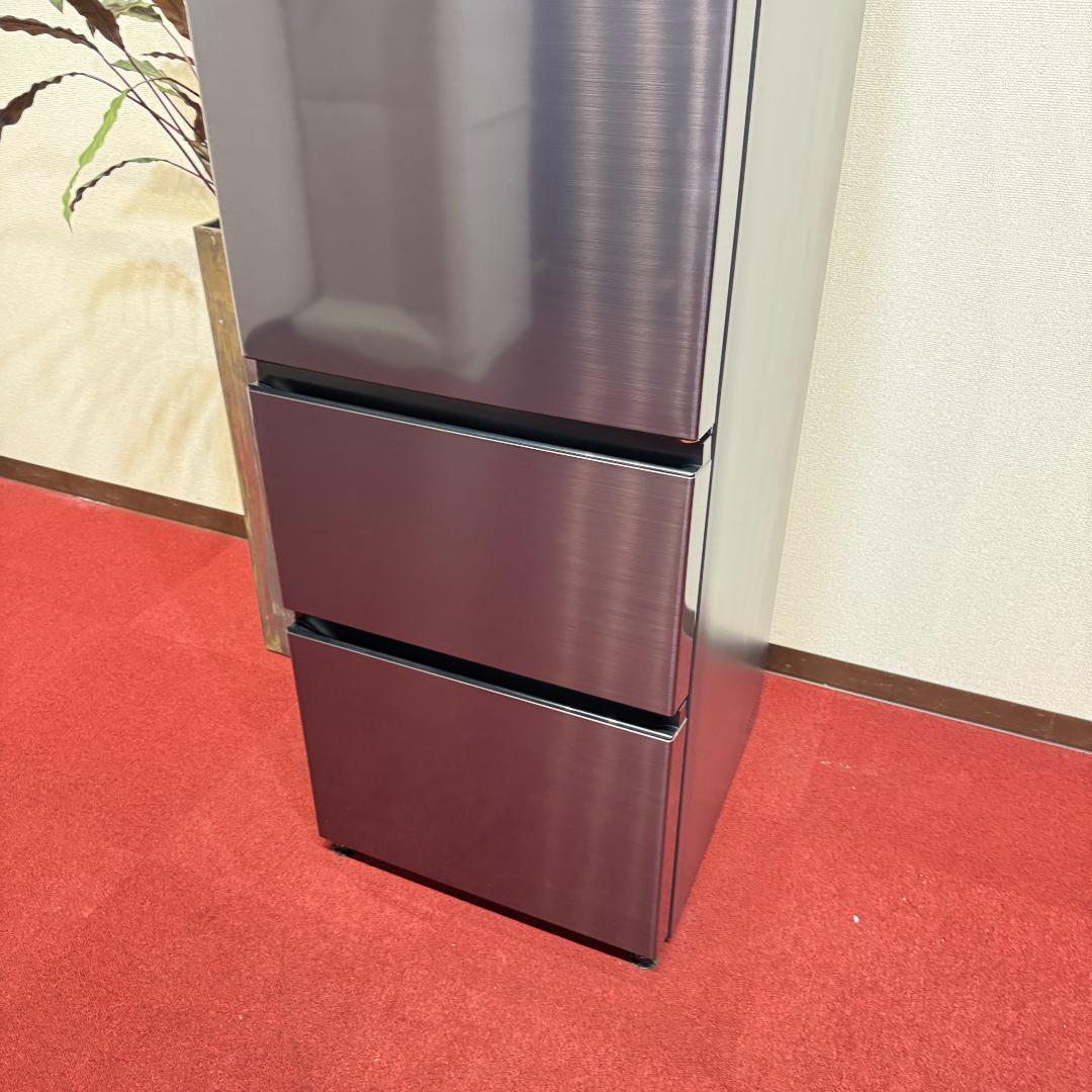 東京23区送料無料　超美品日立冷蔵庫　３ドア375L　製氷機有　R-V38NV