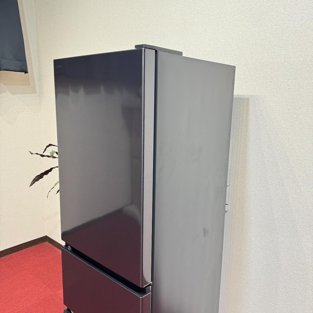 東京23区送料無料　超美品日立冷蔵庫　３ドア375L　製氷機有　R-V38NV