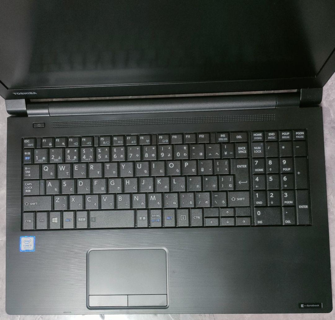 【美品】dynabook corei5 第8世代 メモリ16 新品SSD256