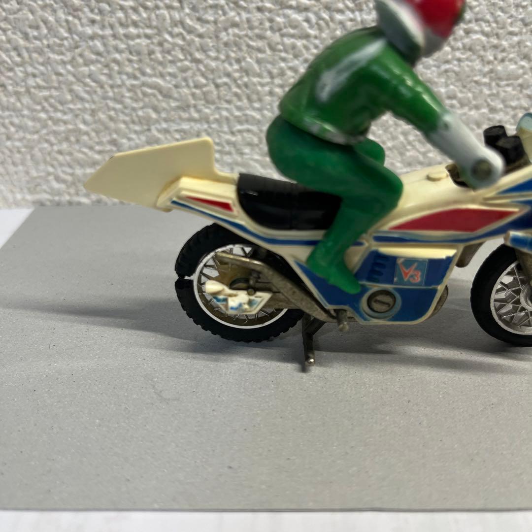 ⚠️レア　2期　仮面ライダーV3 　ハリケーン号　超合金　　当時物　ポピニカ