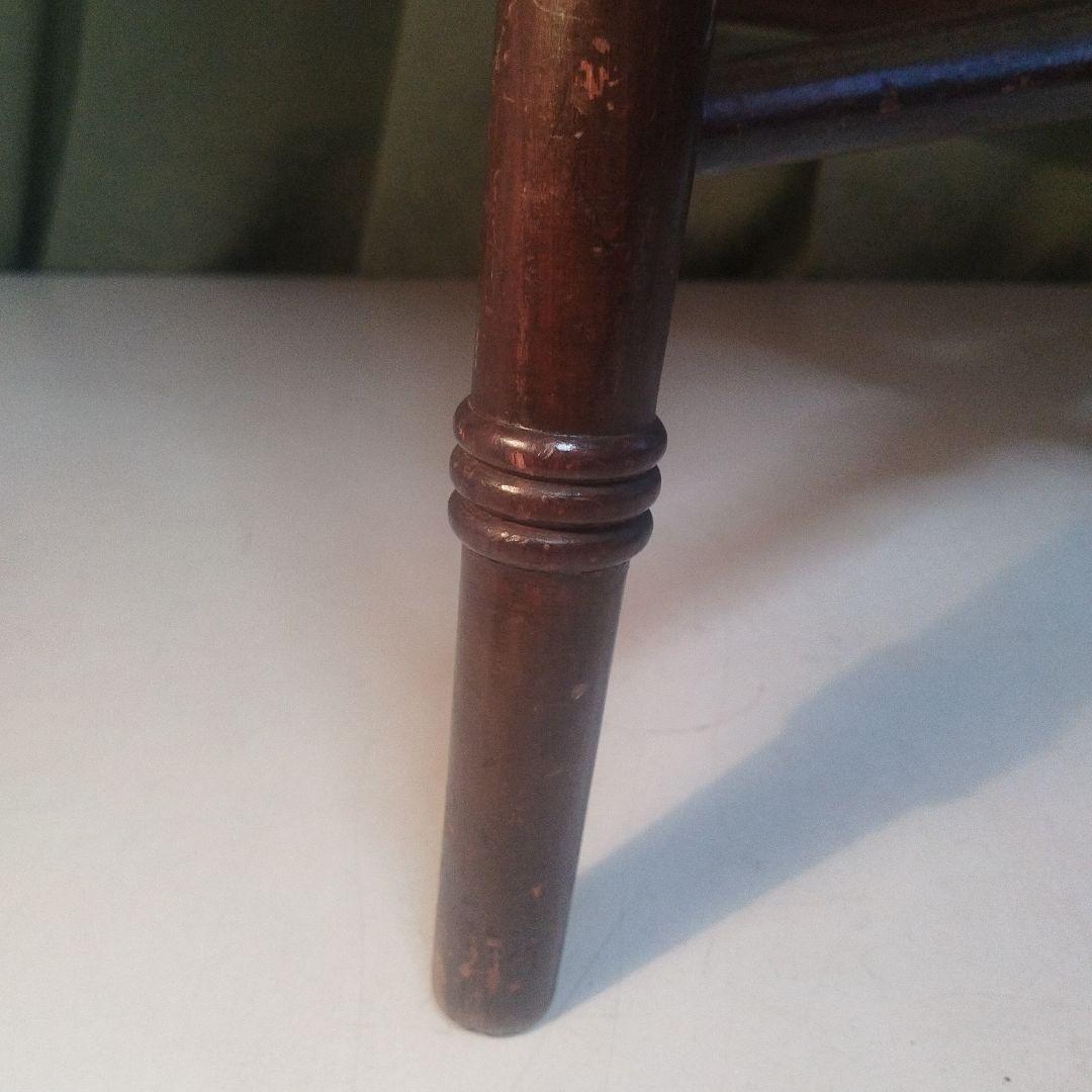 大正から昭和　とても古い　　丸テーブル　神戸港町　旧家出