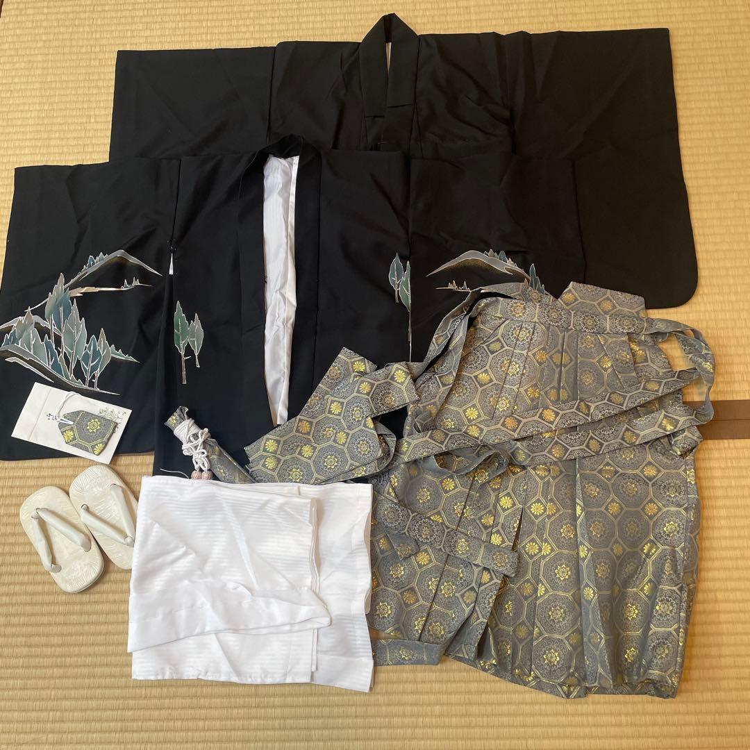 七五三着物　男の子　三、五歳