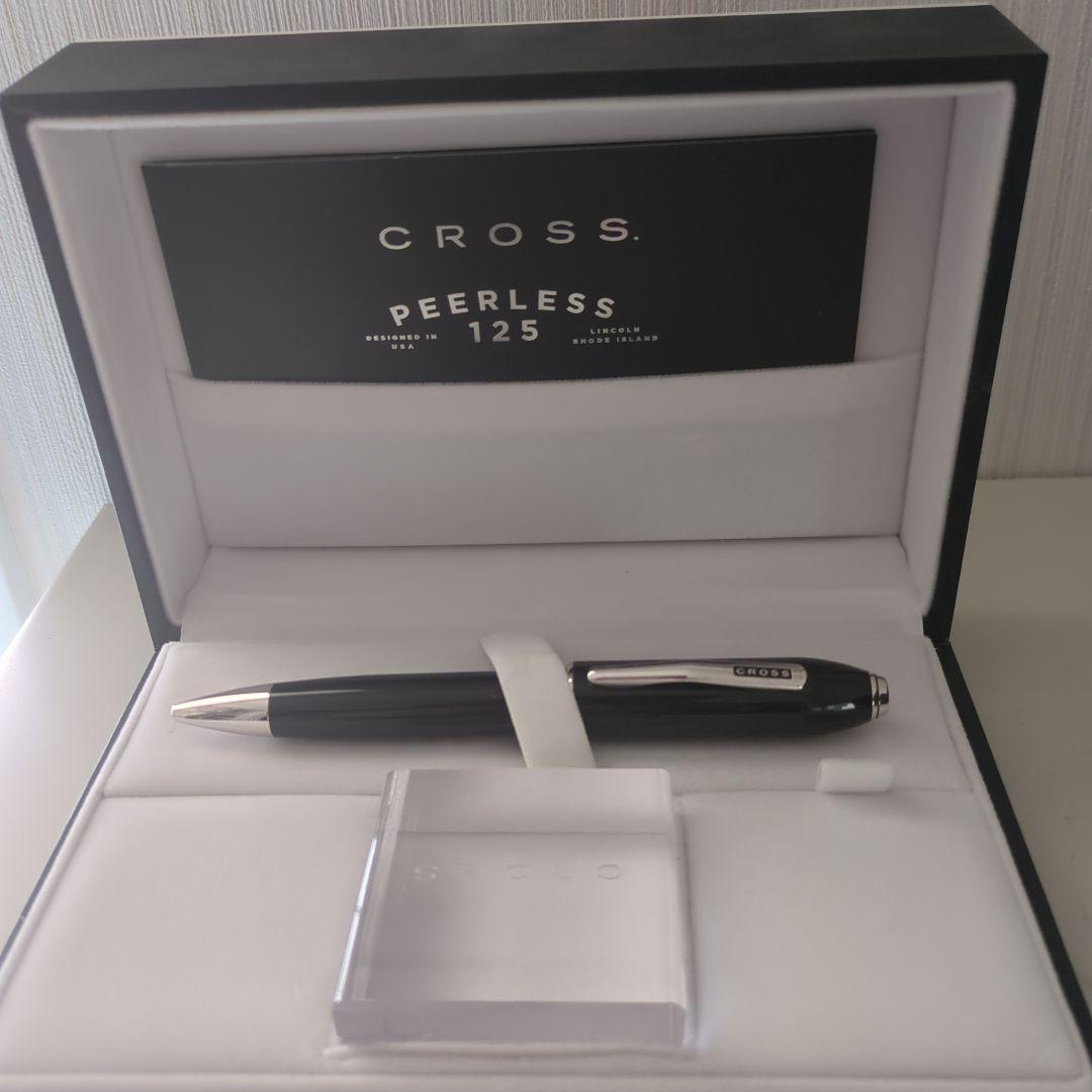 CROSS PEERLESS 125 ブラックボールペン
