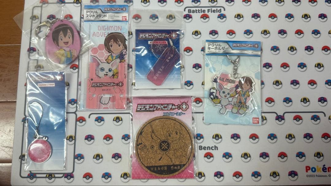 希少品物追加！デジモンアドベンチャー　八神ヒカリ　高石タケル　歴代グッズまとめ