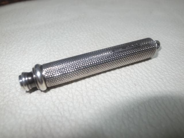 ◆1895年製 英国製 購入6万円！HG＆S社 純銀製（シルバー） 伸縮ペンシル