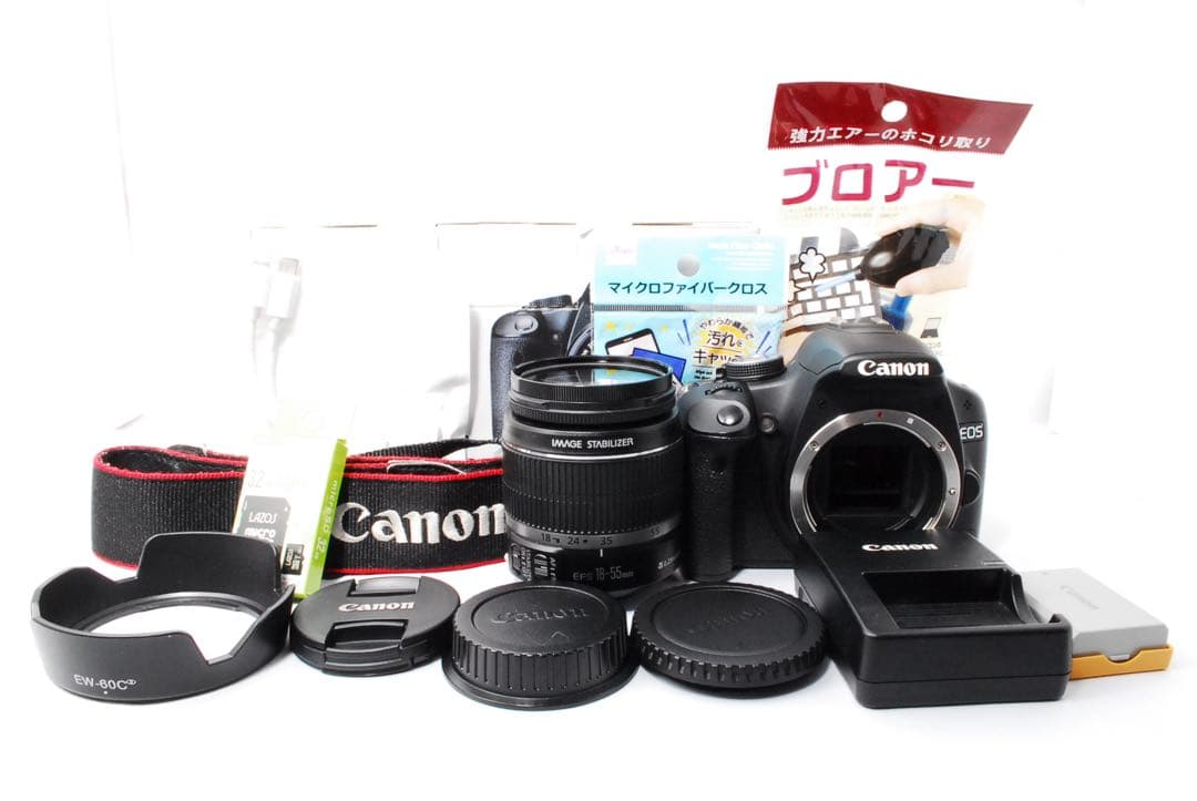 元箱付き◆Canon Kiss X3 レンズセット◆一眼レフカメラ◆スマホ転送◆
