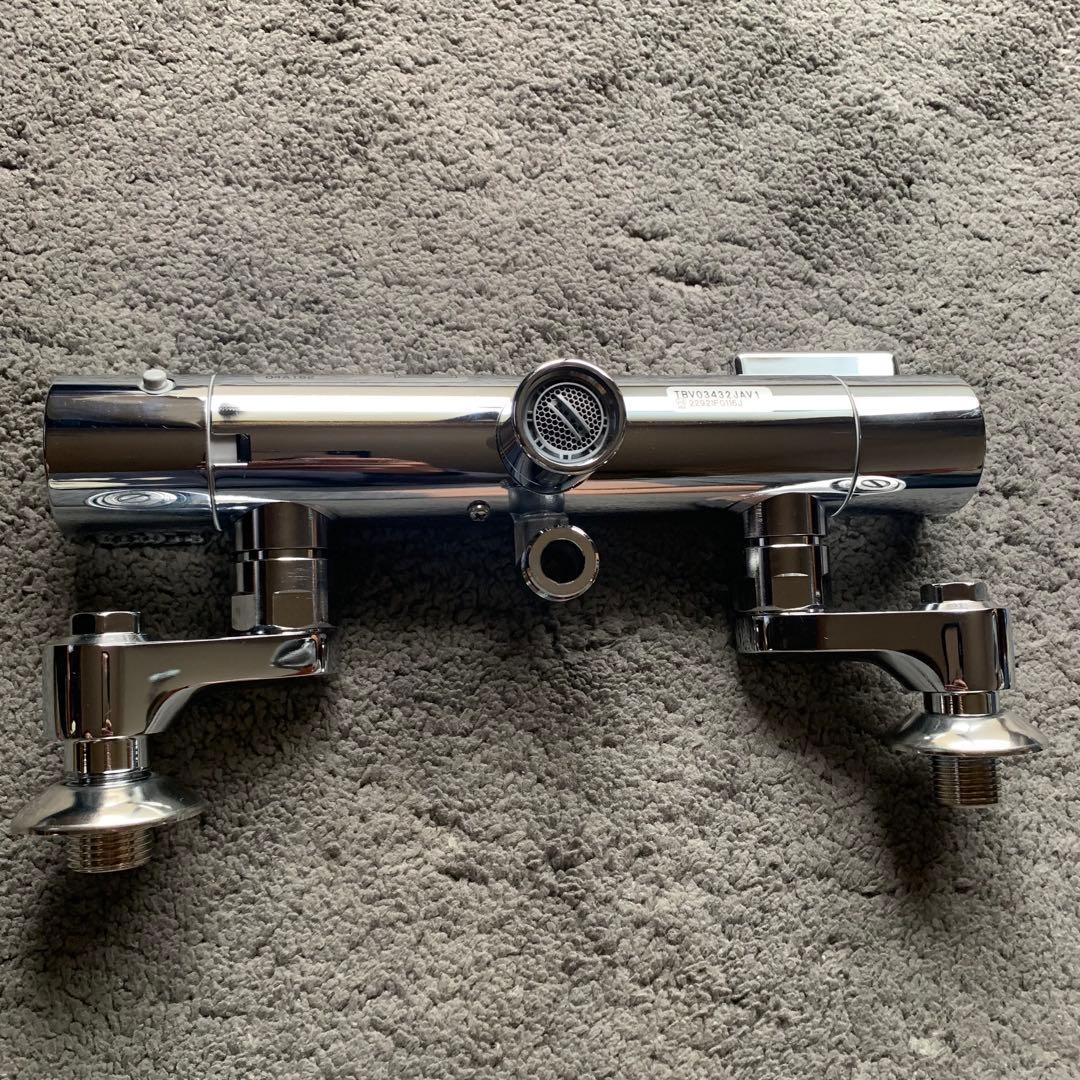 TOTO 浴室用台付サーモスタット混合水栓　TBV03432JAV1