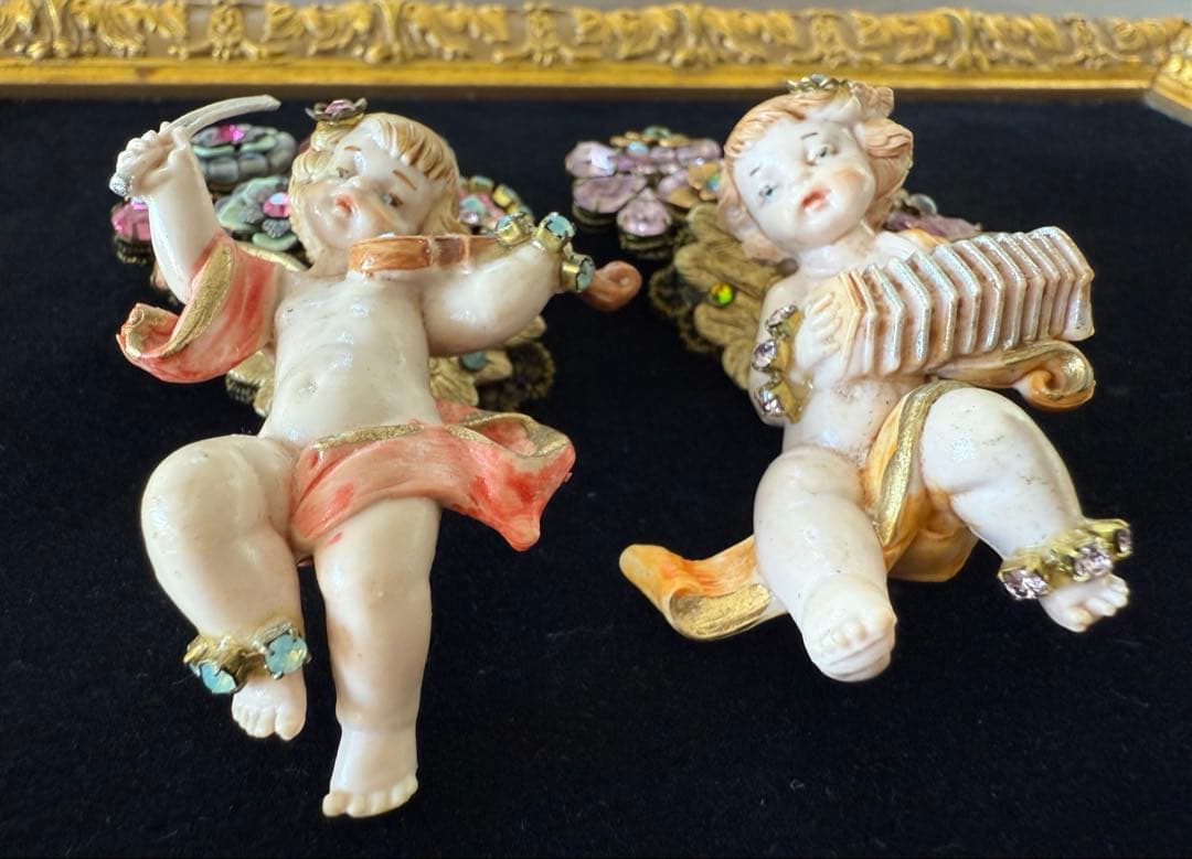 MICHAL NEGRINミハエルネグリン　天使ブローチセット