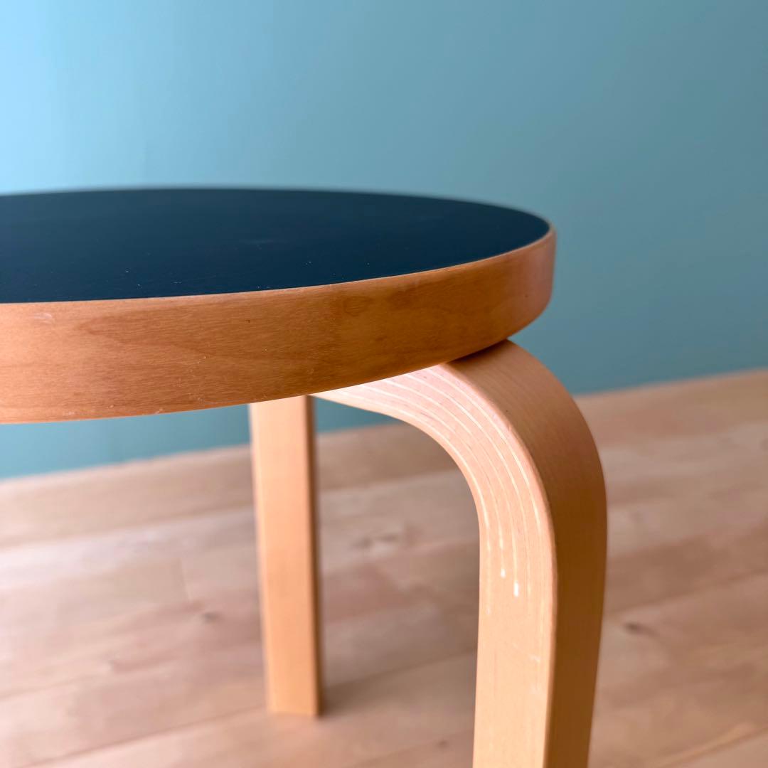 artek stool 60 リノリウム ブラック アルテック 黒 スツール