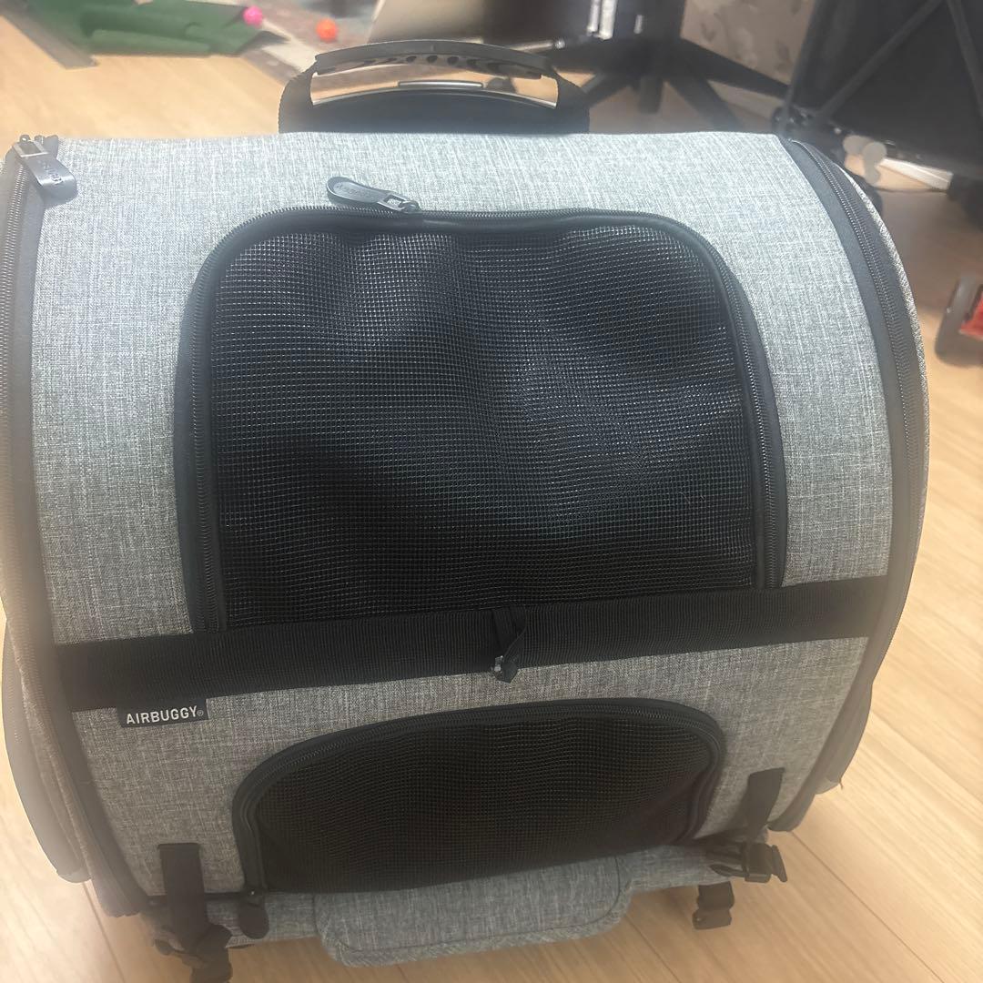 AIRBUGGY ペットキャリーバッグ グレー